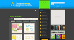 Desktop Screenshot of freeiconsdownload.com
