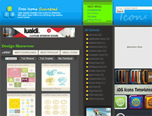 Tablet Screenshot of freeiconsdownload.com